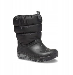 Śniegowce dziecięce Crocs Neo 207684-BLACK 28-29
