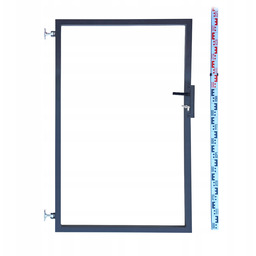 Furtka 150cm antracyt grafit Ramka RAL7016 ogrodzeniowa 153cm