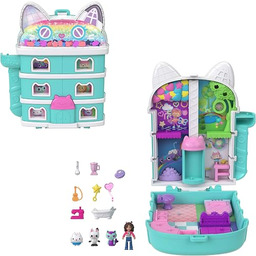 Polly Pocket x Gabby''s Dollhouse Compact Mikrolalki