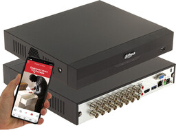 Rejestrator hybrydowy 16 kanałowy Dahua XVR5116HS-I3 6Mpx Inteligentna