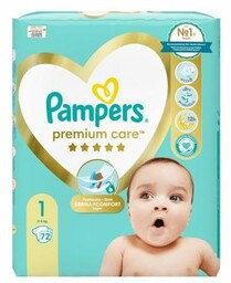 Pieluchy Pampers Premium Care 1 Newborn 72szt. 2-5kg