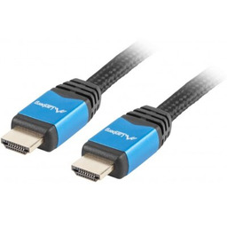 Lanberg kabel HDMI v2.0 M/M 1m czarny premium
