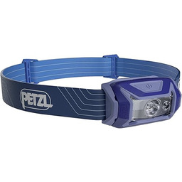 PETZL Tikka-niebieska lampa czołowa-zajęcia na świeżym powietrzu-lekka-wszechstronna-mężczyzna/kobieta dorosły