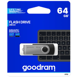Pendrive GOODRAM UTS2 64GB USB 2.0 Black
