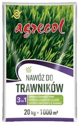 Nawóz do trawników 3w1 20 kg Agrecol