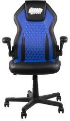 Konix Boruto Gamingowy do 120kg Skóra Eco Czarno-niebieski