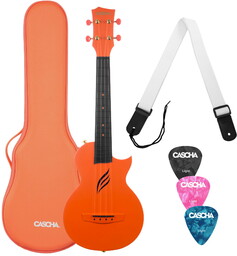 Cascha HH 2289 Carbon Fibre Ukulele Koncertowe OR