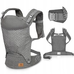 Nosidło ERGONOMICZNE Nosidełko 20kg CERTYFIKAT przód tył Lionelo
