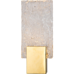 VETRO W0289 kinkiet LED 3W złoty szkło, glamour