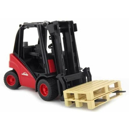 Wózek widłowy Bruder Linde H30D 2 palety 02511