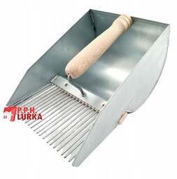 Zbieraczka metalowa do jagód i owoców 18 cm