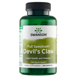 SWANSON Devil''s claw Czarci pazur 500 mg -