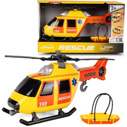 Helikopter ratunkowy 37 cm ze światłami i dźwiękami