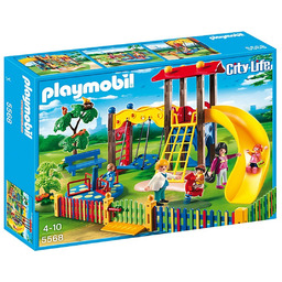 Playmobil City Life, klocki Plac zabaw dla dzieci,