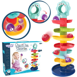 WOOPIE BABY Kulodrom Tor Kulkowy Zestaw Spirala +