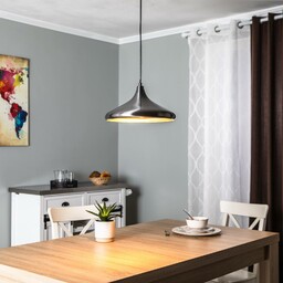 Opviq Lampa wisząca Berceste 209-S Ø35cm srebrna