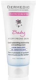 DERMEDIC EMOLIENT LINUM Baby Nawilżająco-kojący krem uzupełniający lipidy