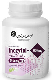 ALINESS Inozytol+ 650mg 100vegcaps