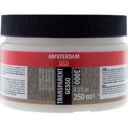 Talens Amsterdam Gesso grunt akryl 250ml Transp