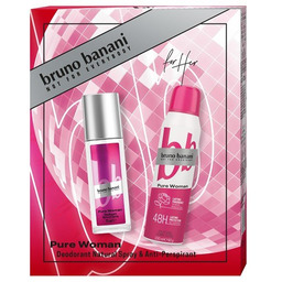 Bruno Banani, Pure Woman, Zestaw kosmetyków, 2 szt.