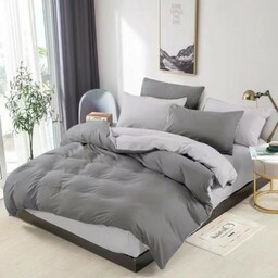 Pościel Dwustronna 160x200 Elena 360 szara-jasno szara