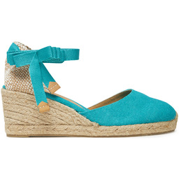 Espadryle Castañer Carina/6/002 021644 Turkusowy