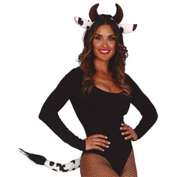 Zestaw krówka uszy ogon