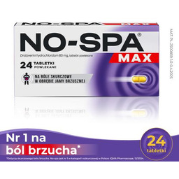 NO-SPA MAX 80 mg, 24 tabletki