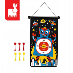 Magnetyczna gra w rzutki roboty janod 320737