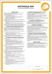 Instrukcja przy obsłudze komputera drukarki