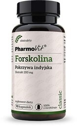 PHARMOVIT Forskolina Pokrzywa indyjska - 90kaps
