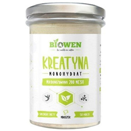 Kreatyna monohydrat mikronizowana 200 MESH Biowen - 250