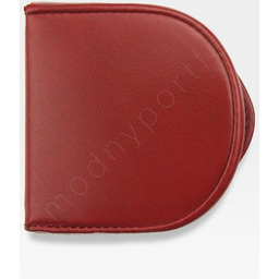 Visconti, Portfel męski podkówka, czerwony