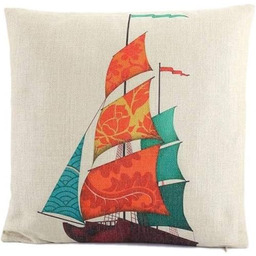 Poszewka na poduszkę "Statek de Fortune"