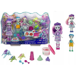 Enchantimals Rodzina Tinsley Lalki Zwierzątka 9152