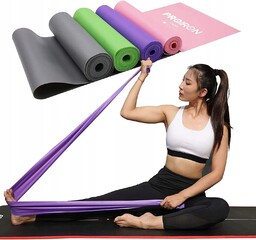 Taśmy Oporowe, Taśmy do ćwiczeń, Taśma Fitness wielokolorowe