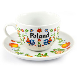 Filiżanka koguty