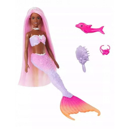 Barbie. HRP98 Brooklyn. Syrenka zmieniająca kolor Barbie