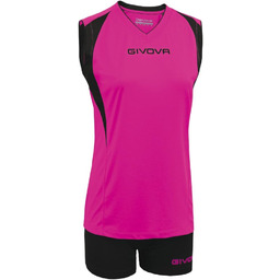 Givova Kitv07 M Fuxia/Nero dla dorosłych, uniseks
