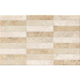 Płytka ścienna mozaika COMMO cappucino glossy 25x40 gat.