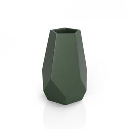 Wysoka donica Bari 71 cm butelkowa zieleń