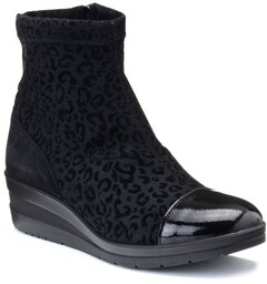 BOTKI NA KOTURNIE IMAC 406300 CZARNE LYCRA-37