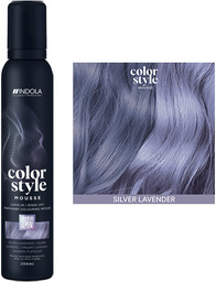 Indola Profession Color Style Mousse, pianka koloryzująca, lawendowy,