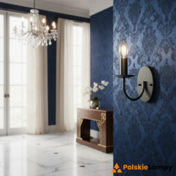 kinkiet MINSTER MN1 BLK/GOLD Elstead