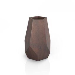 Wysoka donica Bari 71 cm corten effect