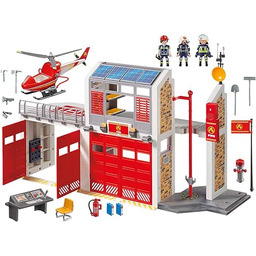 PLAYMOBIL City Action 9462 Duża Remiza Strażacka,