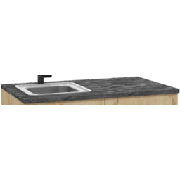 Blat kuchenny F100 100,2 x 60 x 2,5