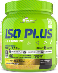 Olimp Iso Plus + L-Carnitine, smak cytrynowy, 700