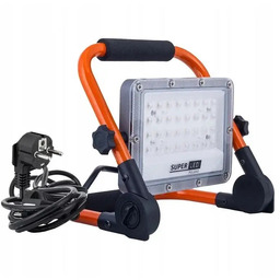 Superled Halogen budowlany LED srebrny SLP3131 1000W 6000K