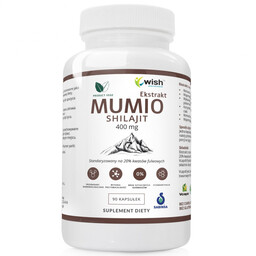 WISH Ekstrakt Mumio Shilajit 400mg 90caps